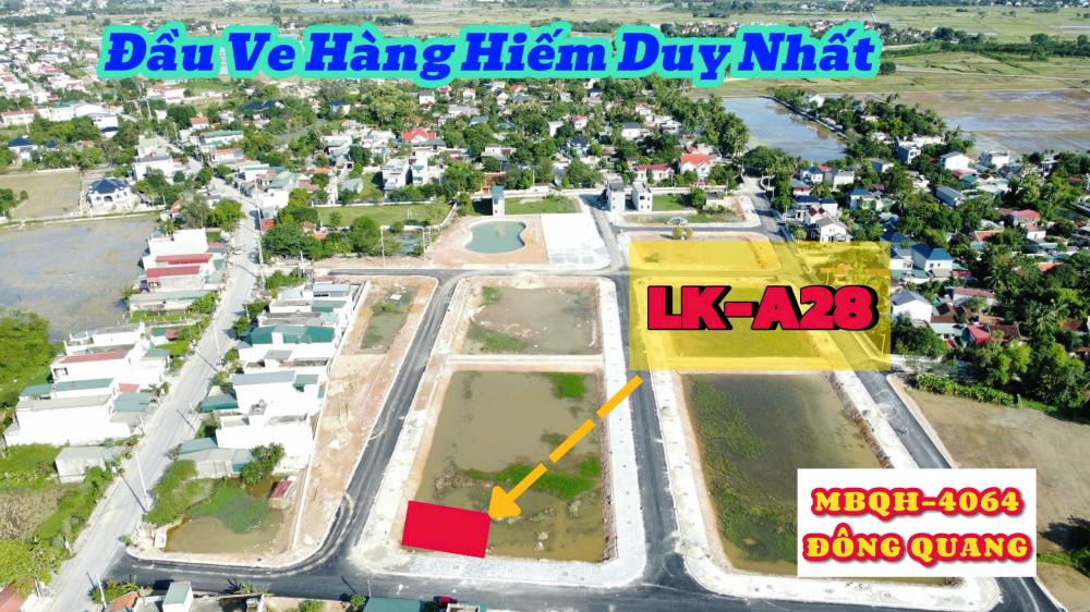 Bán lô đầu ve hàng hiếm tại MBQH 4064 xã Đông Quang, huyện Đông Sơn, Thanh Hóa2120789