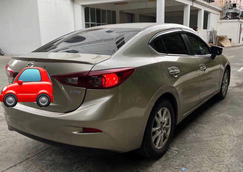 Mazda 3 - 1.5 AT màu vàng cát đi 93.000km, sản xuất 2016 tên cá nhân.2207837