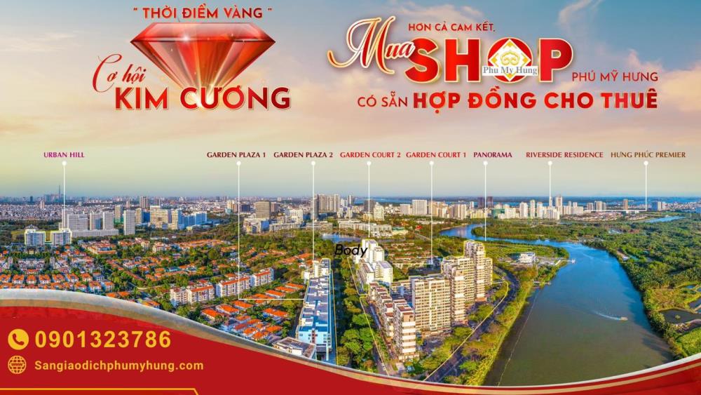 BÁN SHOPHOUSE PHÚ MỸ HƯNG - MUA TT CĐT- VỊ TRÍ ĐẸP NHẤT- 09013237862206771