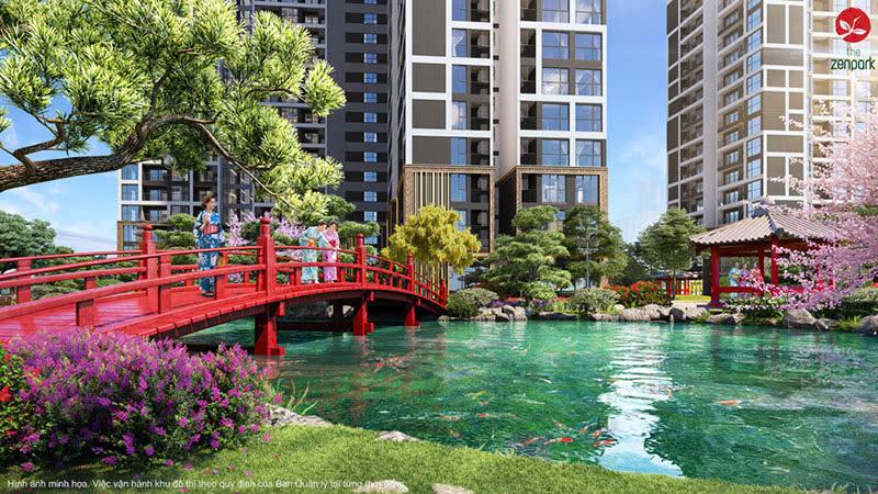 Chính chủ cho thuê căn hộ chung cư cao cấp 1 phòng ngủ tại phân khu Zenpark, Vinhomes OceanPark 12137160