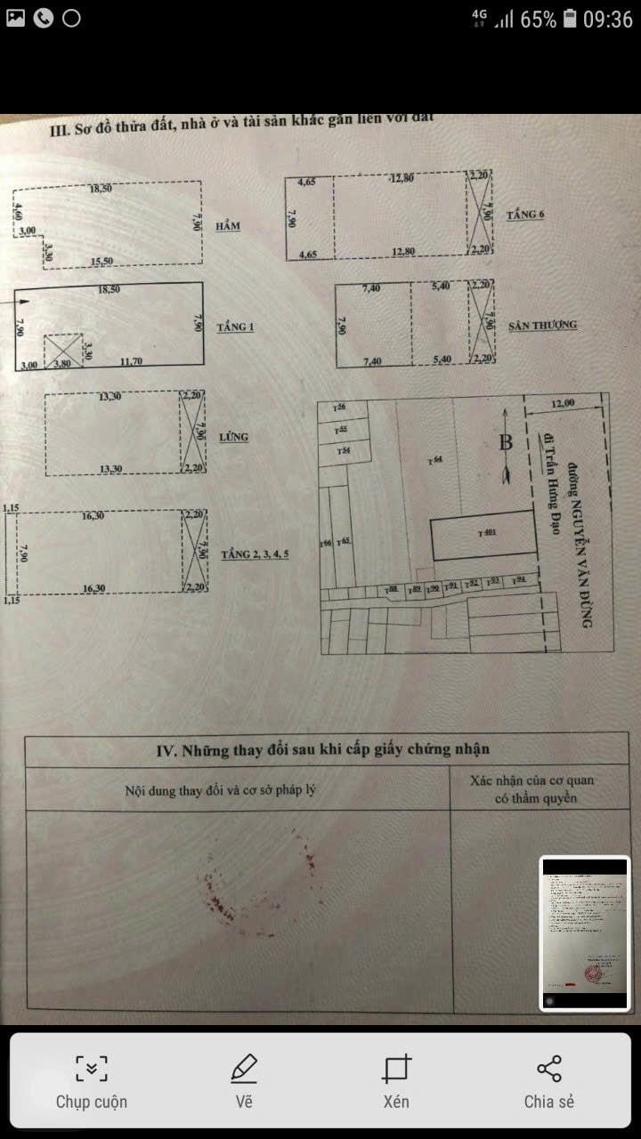 Chính chủ bán tòa nhà 8 tầng mặt tiền Quận 5 - 61-63 Nguyễn Văn Đừng2122199