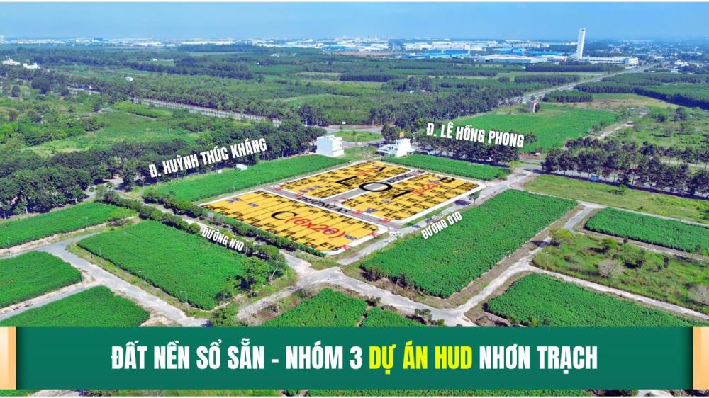 Cần bán nền liên kế DT 123m2 dự án Hud Nhơn Trạch2132633