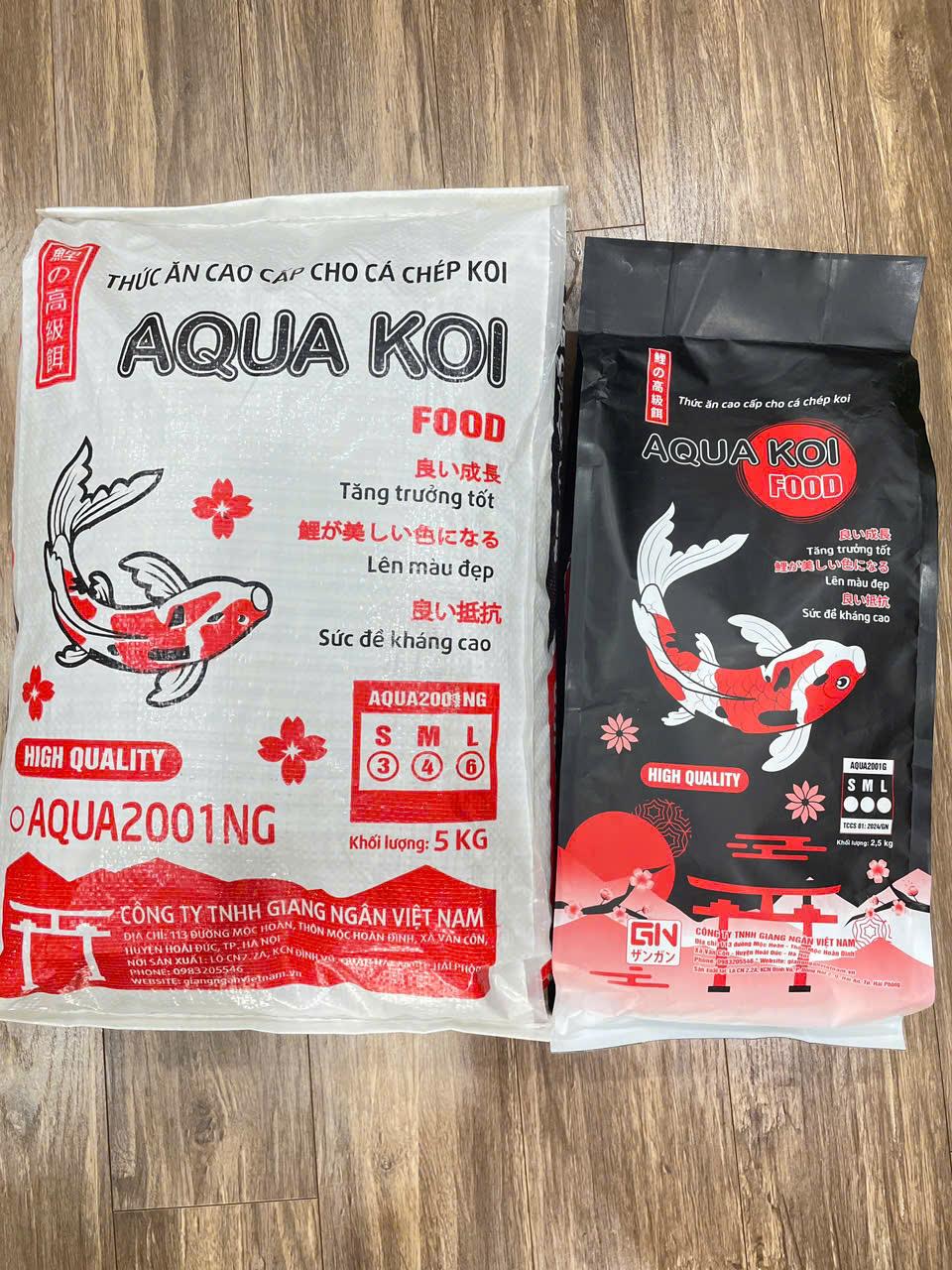 Cám Aqua Koi – Bí quyết dinh dưỡng cho cá Koi phát triển toàn diện.2138367