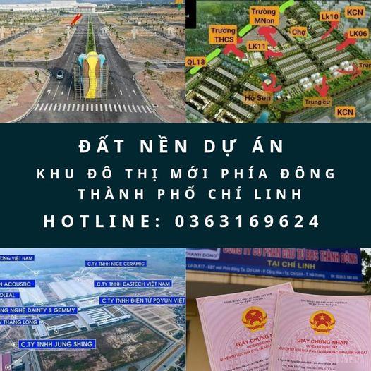 LÔ GÓC & ÁP GÓC đường song 36 MÉT - KĐT THÀNH ĐÔNG CHÍ LINH LH : 03631696242143186