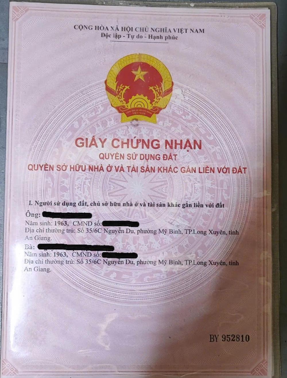 CHÍNH CHỦ Cần Bán Đất Tặng Nhà Tại Phường Mỹ Bình, TP. Long Xuyên, An Giang2158315