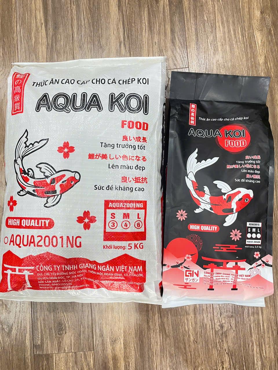 Aqua Koi: Dinh dưỡng hoàn hảo giúp cá Koi phát triển vượt trội, màu sắc rực rỡ và sức khỏe bền bỉ.2114587