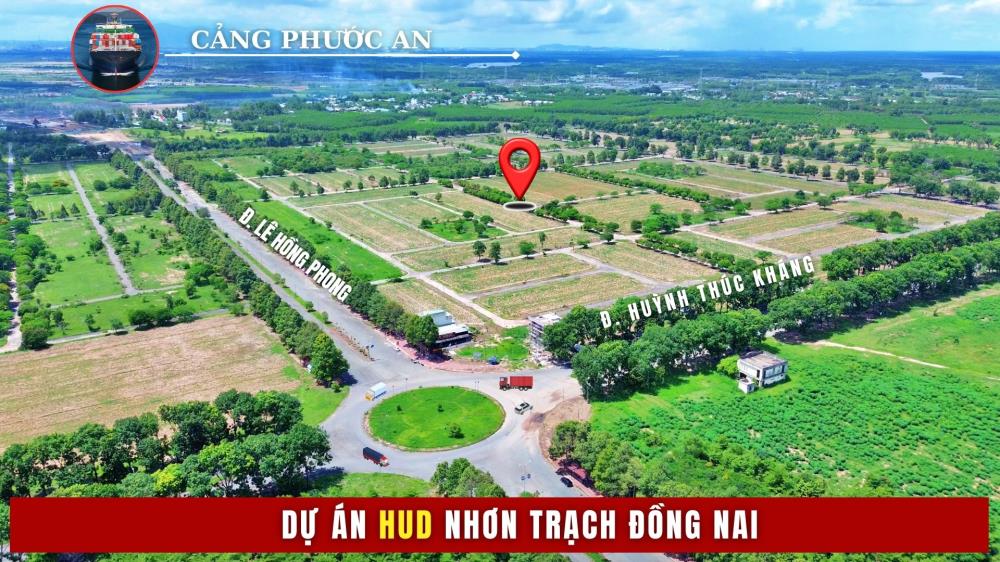 Cần bán nhanh nền Hud Nhơn Trạch DT100m2 Mặt tiền đường 20m Giá Tốt2106129