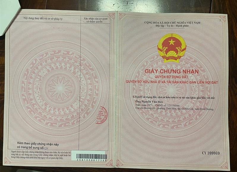 Bán nhà đất có phòng trọ cho thuê tại Phường Mỹ Phước, TP Bến Cát.2157425