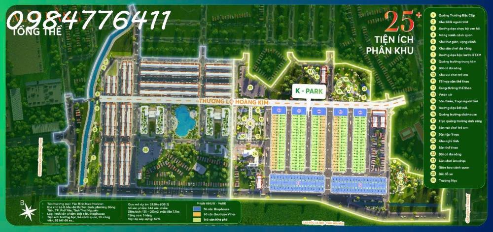 Dự án **Khu đô thị Yên Bình New Horizon** (Yên Bình Green City) tại Phổ Yên, Thái Nguyên2127659