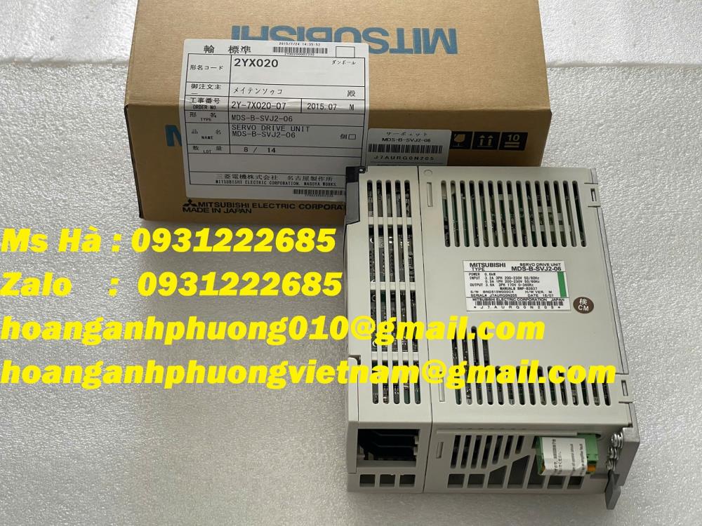 Servo MDS-B-SVJ2-06 mitsubishi 0.6kW - giao hàng toàn quốc 2095943