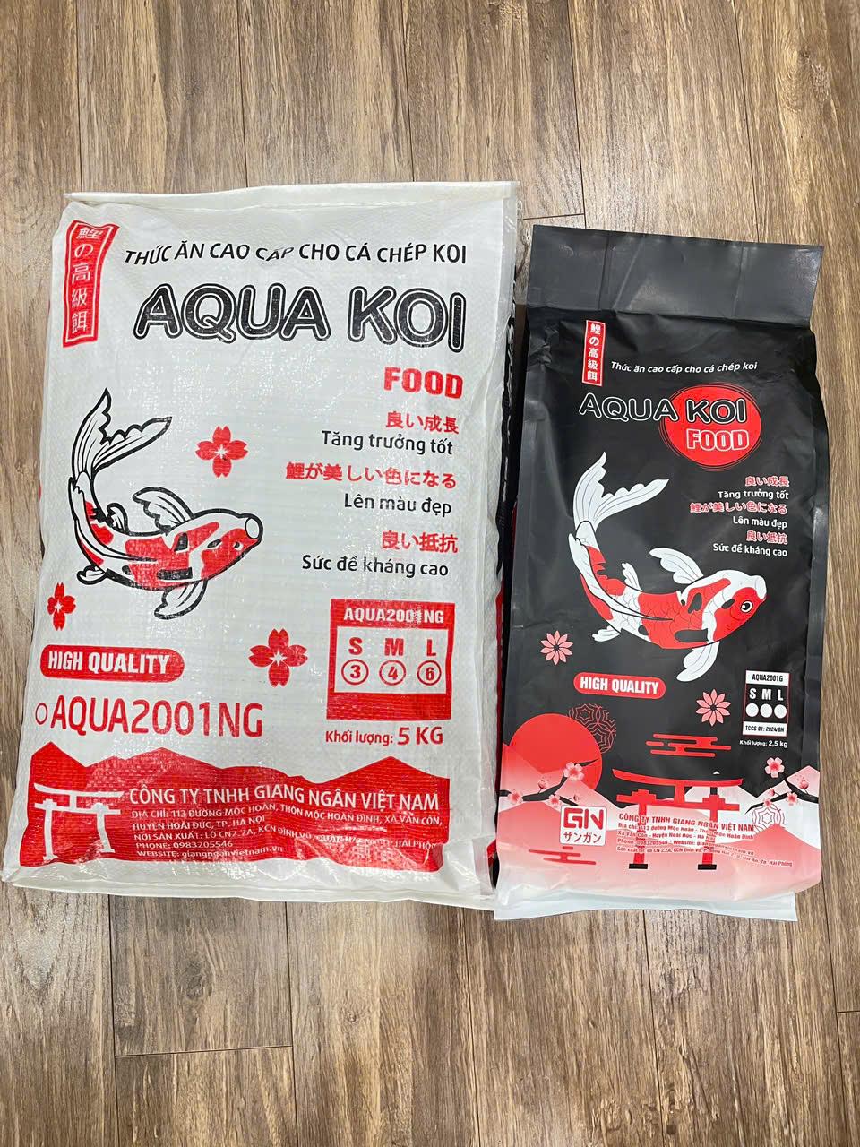 Aqua Koi – Thức ăn cao cấp giúp cá Koi phát triển mạnh mẽ, tăng trưởng vượt trội và duy trì sức khỏe tối ưu.2133172