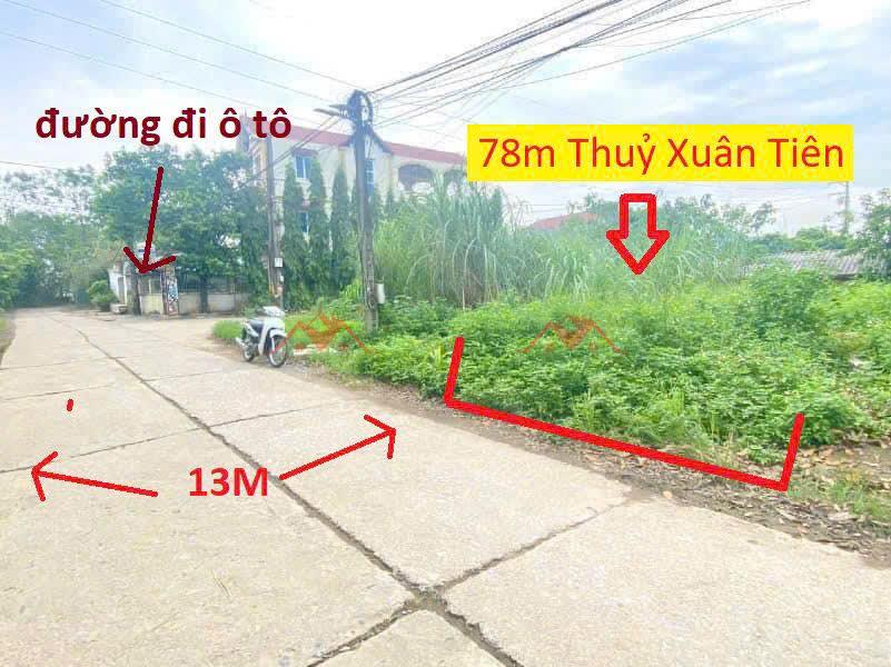 BÁN LÔ ĐẤT GIÁ ĐẦU TƯ 1TY9 ĐẤT TẠI THỦY XUÂN TIÊN-CHƯƠNG MỸ D/T:78M2148606