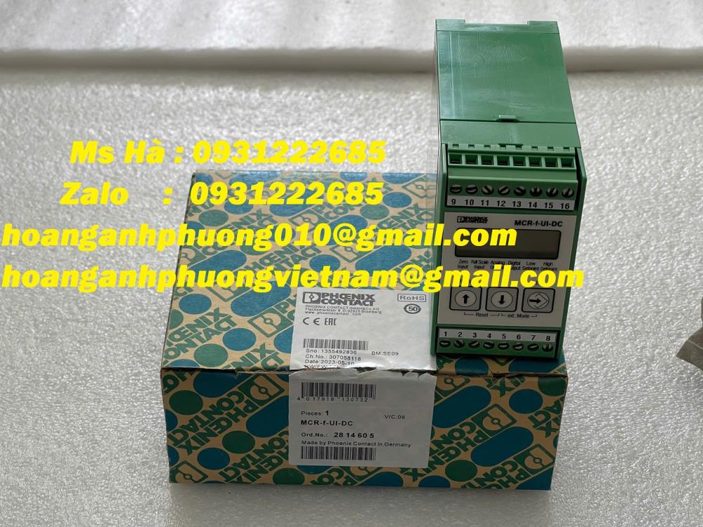 Phoenix contact MCR-F-UI-DC bộ chuyển đổi tần số ( 2814605)2095448