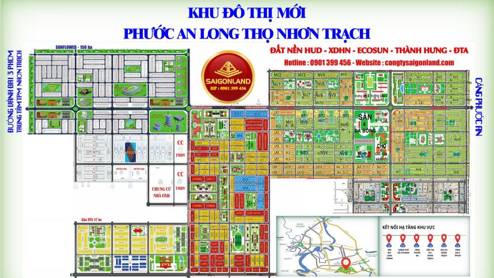 CÙNG SAIGONLAND TÌM KIẾM CƠ HỘI ĐẦU TƯ TẠI NHƠN TRẠCH - VÙNG VEN ĐÔ THỊ TPHCM2151676