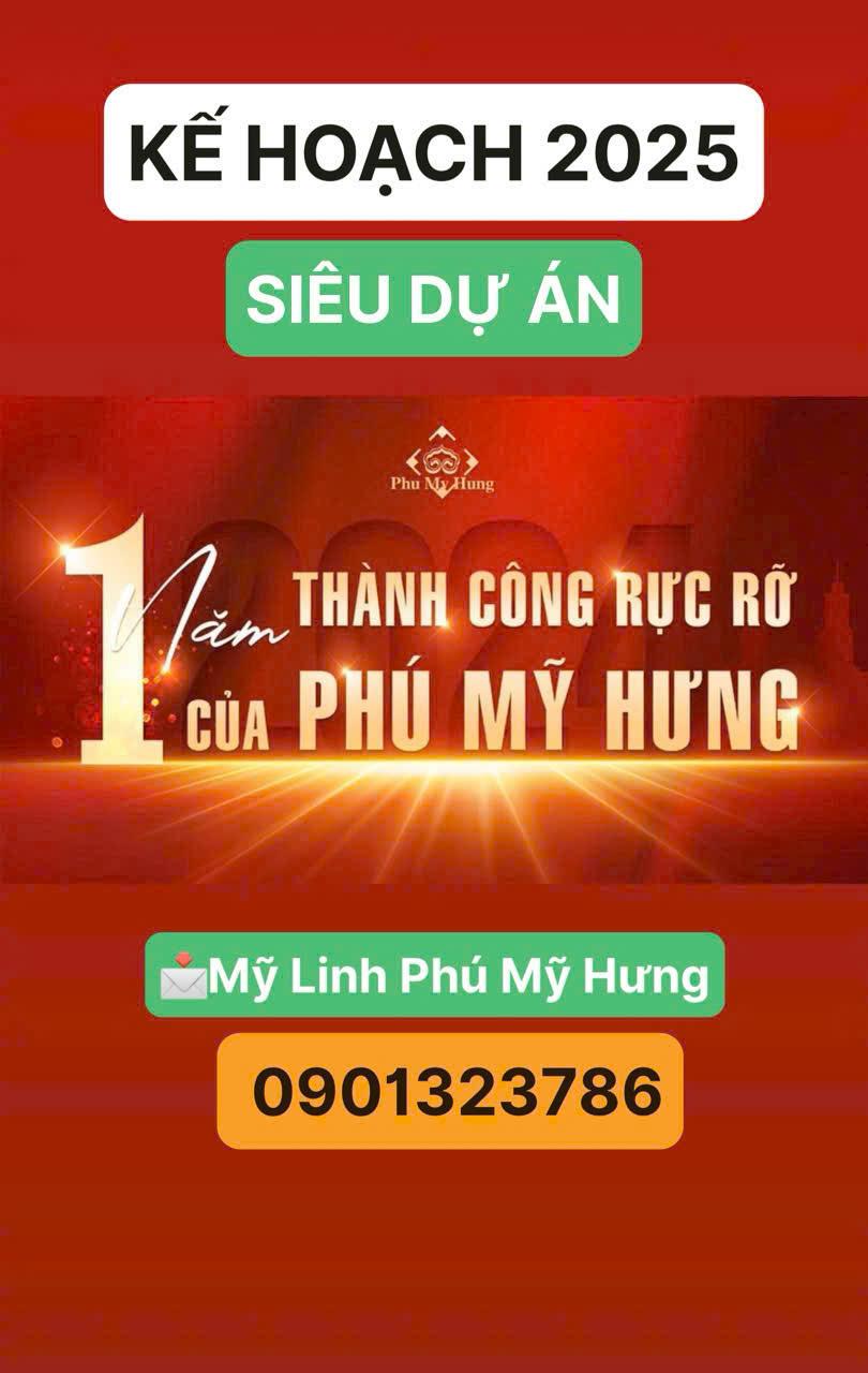 NHỮNG DỰ ÁN CỦA PHÚ MỸ HƯNG TRIỂN KHAI NĂM 20252280753