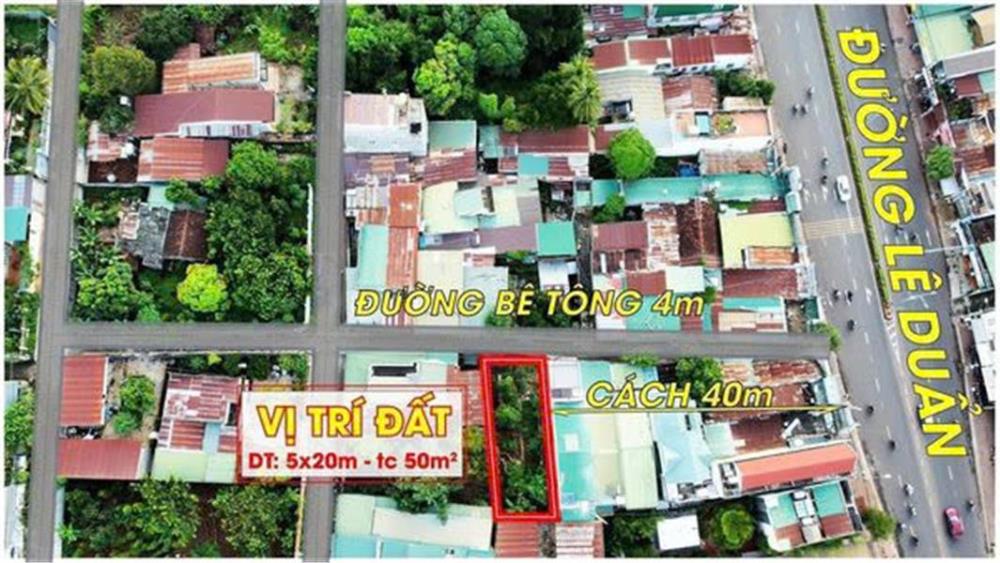 HOT HOT – CẦN BÁN LÔ ĐẤT hẻm 385 Lê Duẩn, Ea Tam, Tp. Buôn Ma Thuột, Đắk Lắk2073179