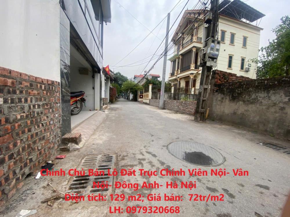 Chính Chủ Bán Lô Đất Trục Chính Viên Nội- Vân Nội- Đông Anh- Hà Nội2113974