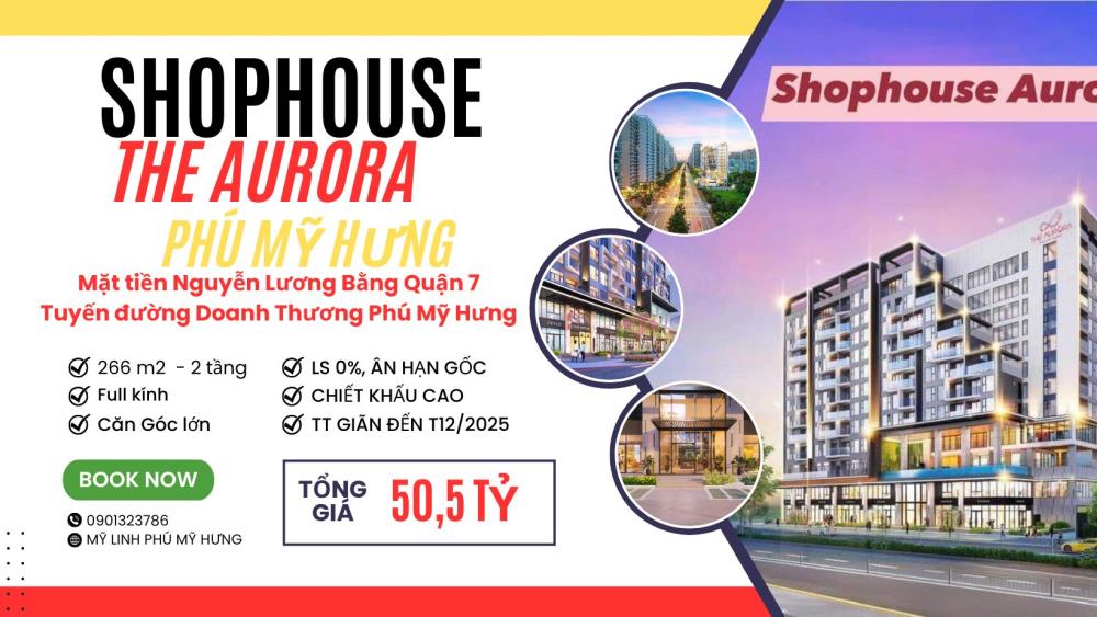 Sở Hữu Shophouse Căn Góc Đẹp Nhất Phú Mỹ Hưng – Giá Chỉ 50,5 Tỷ, Thanh Toán Chỉ 20% Trong Năm 2024!2285419