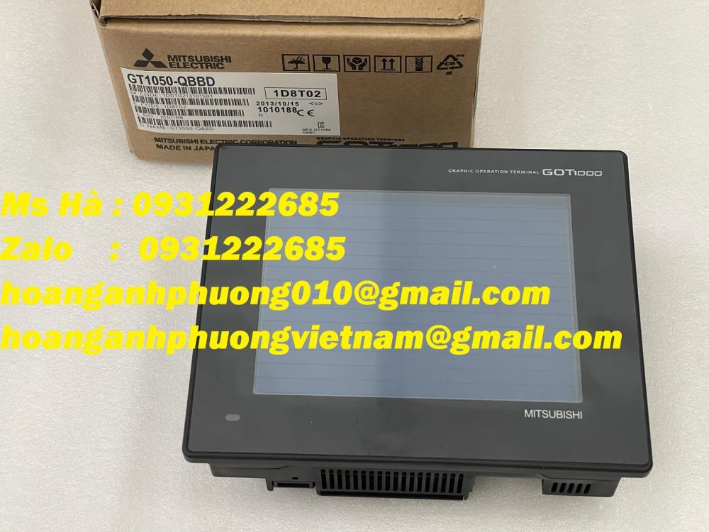 Bán chuyên các dòng màn hình GT1050-QBBD mitsubishi 24VDC2123431