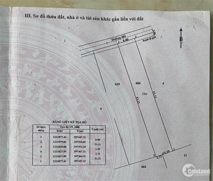 ĐẤT chính chủ Cần Bán nhanh lô đất vị trí đẹp tại xã Bình Mỹ, huyện Củ Chi, TPHCM2084587