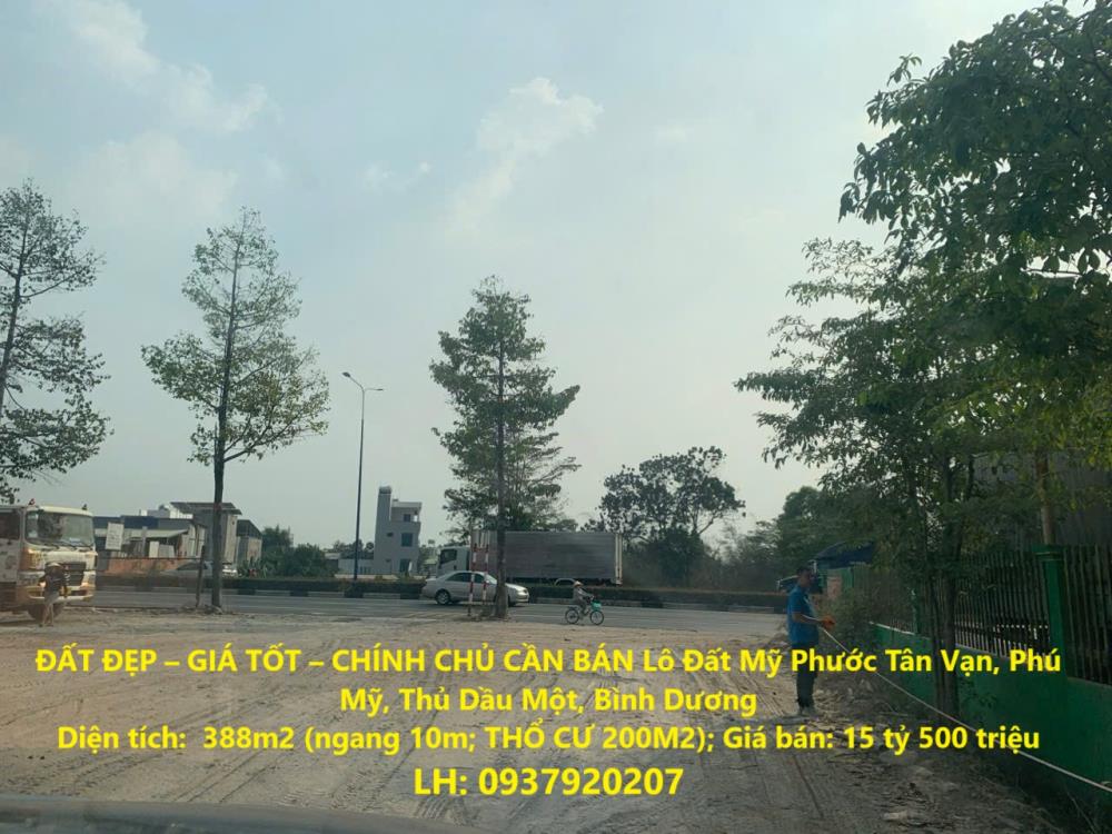 ĐẤT ĐẸP – GIÁ TỐT – CHÍNH CHỦ CẦN BÁN Lô Đất Mỹ Phước Tân Vạn, Phú Mỹ, Thủ Dầu Một, Bình Dương2101539