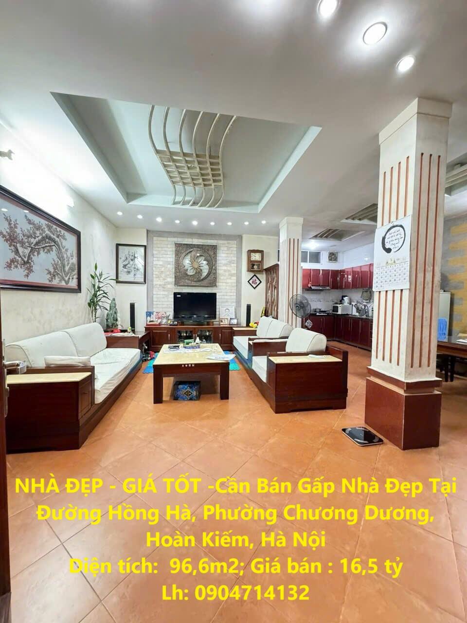 NHÀ ĐẸP - GIÁ TỐT -Cần Bán Gấp Nhà Đẹp Tại Đường Hồng Hà, Phường Chương Dương, Hoàn Kiếm, Hà Nội2131481