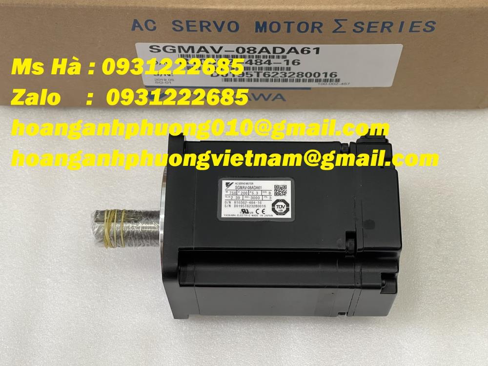 Yaskawa - chính hãng motor SGMAV-08ADA61 - bán ngay 2104468