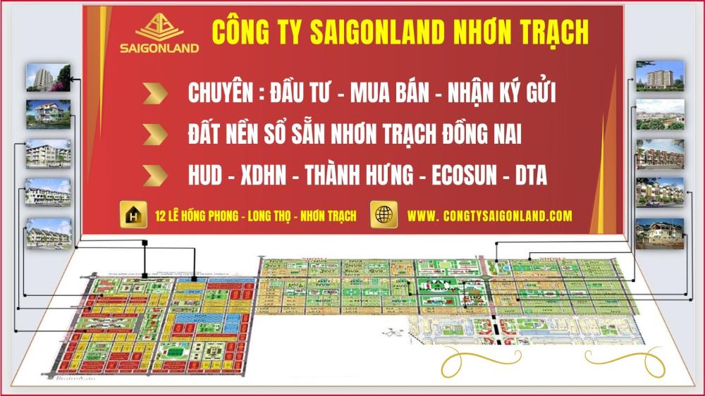 Saigonland Nhơn Trạch - Nhận ký gửi mua bán BĐS Nhơn Trạch - Đất nền Hud & XD Hà Nội2110018