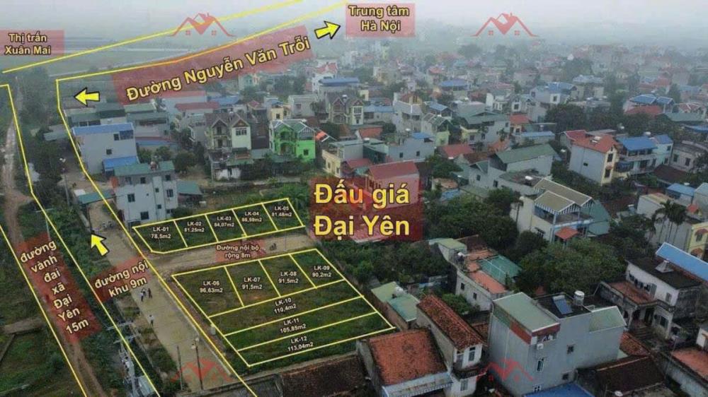 GIÁ ĐẦU TƯ 3TY ĐẤT TÁI ĐỊNH CƯ ĐẠI YÊN-CHƯƠNG MỸ D/T:84.07M2071432