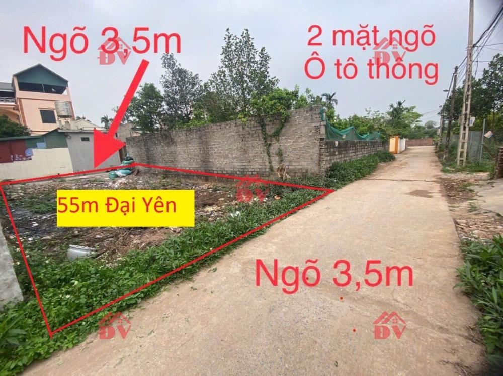 SIÊU PHẨM 2 MẶT TIÊN GIÁ ĐẦU TƯ 1TY950 ĐẤT ĐẠI YÊN-CHƯƠNG MỸ D/T:55M2079016