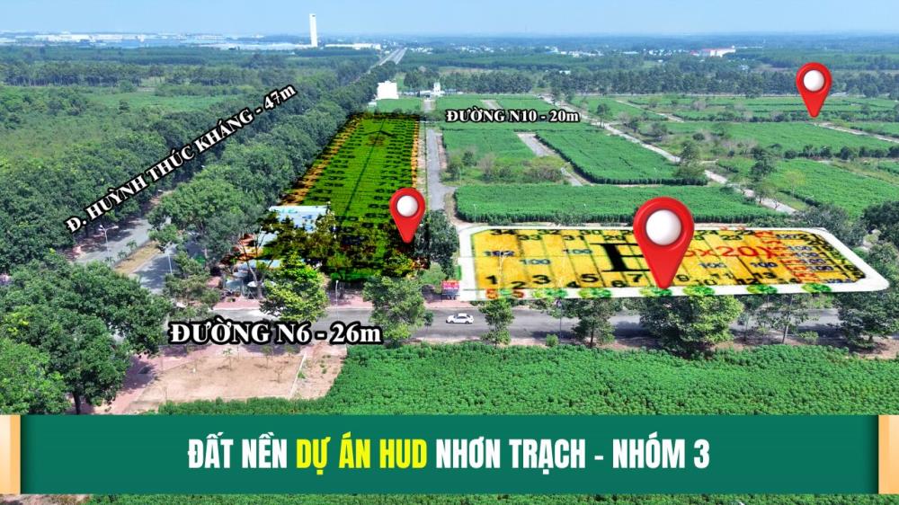 Cần bán nền liên kế DT 123m2 dự án Hud Nhơn Trạch2132631