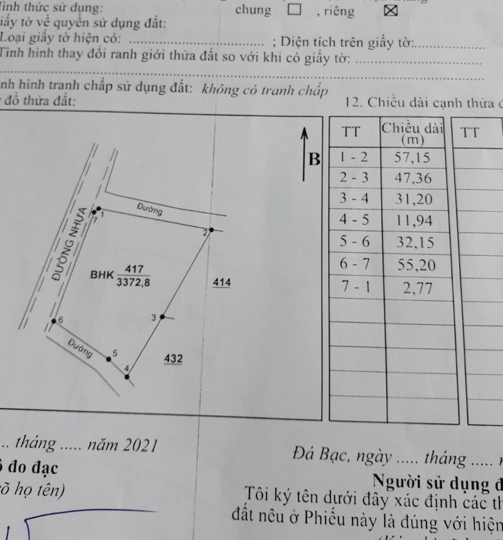 Chủ cân bán 3372mv góc 3 mặt tiền đường2068436