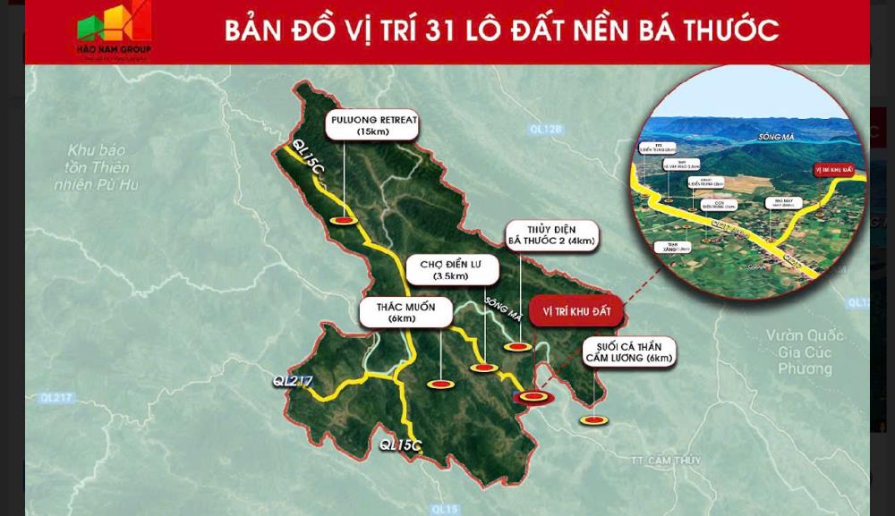 Chính chủ cần bán lô đất tại thôn Điền Thái -  Xã Điền Trung - Huyện Bá Thước - Tỉnh Thanh Hoá.2086712