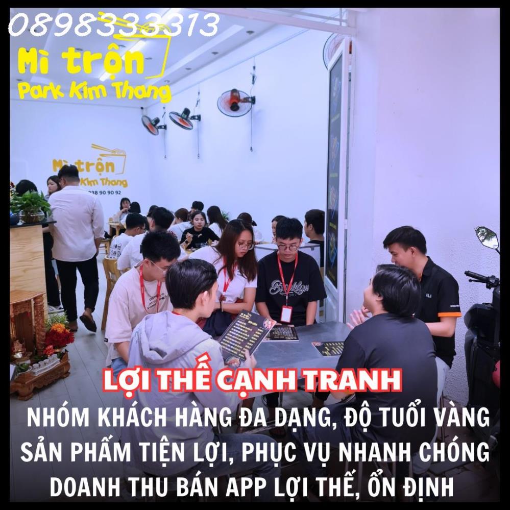 Sang quán Nhượng Quyền Mì trộn Park Kim Thang Express Gò Vấp, Lê Đức Thọ, Doanh thu 60tr > 120tr/th, Giá thuê chỉ 4tr2155585