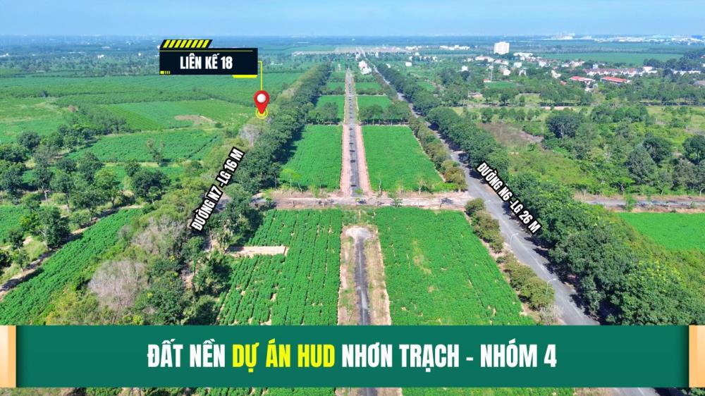 Cần bán nền liên kế DT 123m2 dự án Hud Nhơn Trạch2132632