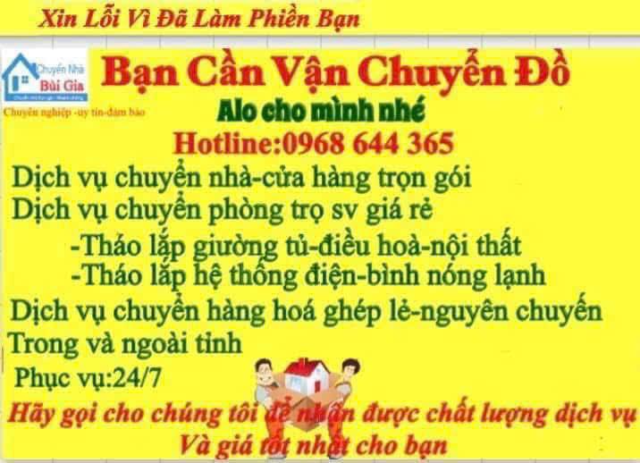 CHUYÊN GIA VẬN CHUỂN BÙI GIA2196087