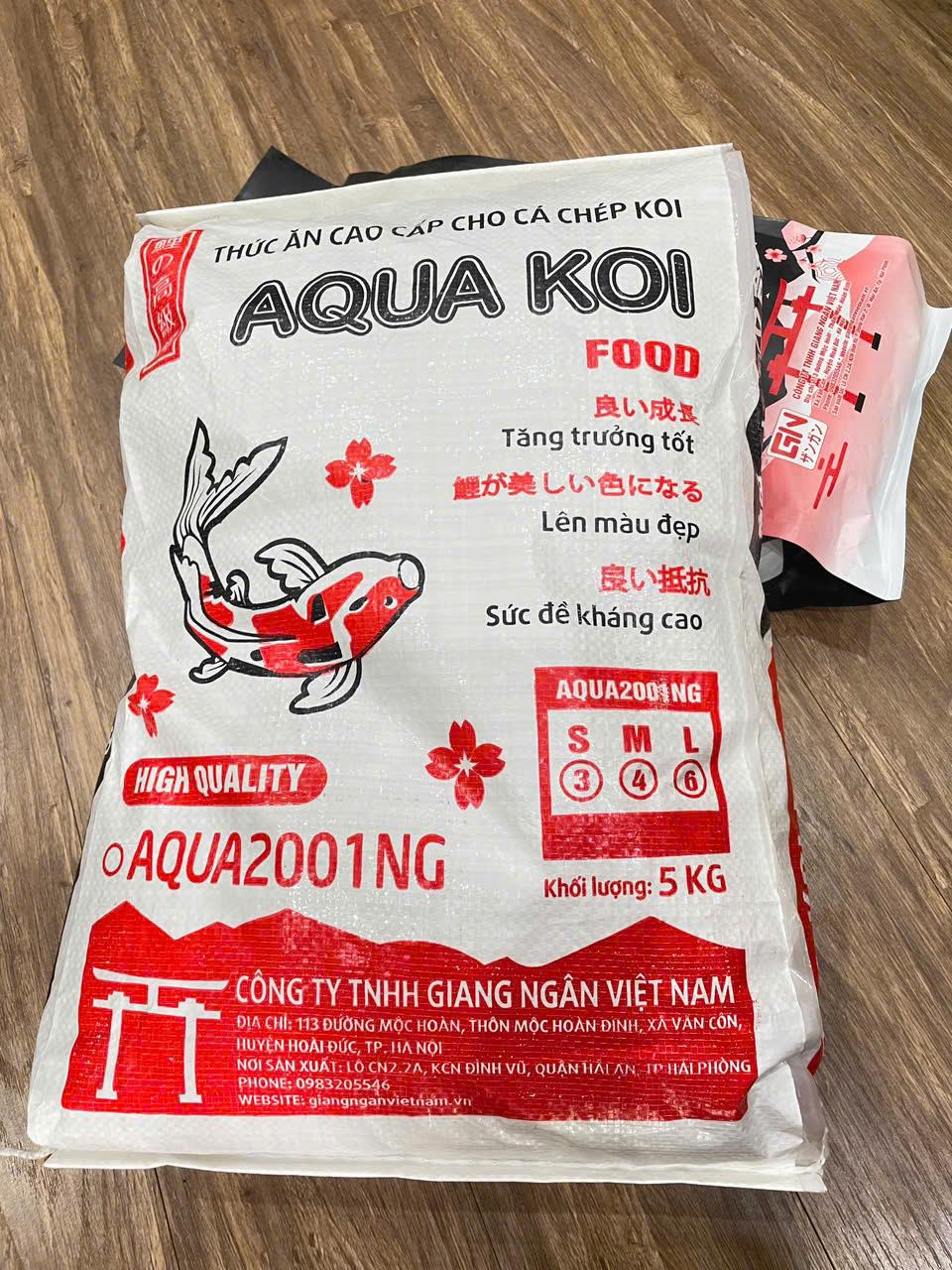 Aqua Koi 10kg: Lựa chọn đáng tin cậy cho người nuôi cá Koi chuyên nghiệp, mang đến chất lượng vượt trội.2114573