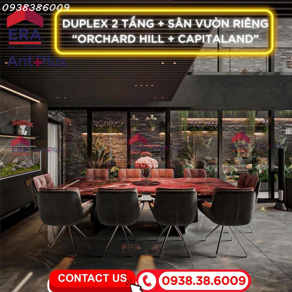 Căn hộ duplex 2 tầng, sân vườn 186m2, Orchard Hill, Sycamore, Capitaland - chào mừng A/C về nhà mới2072069