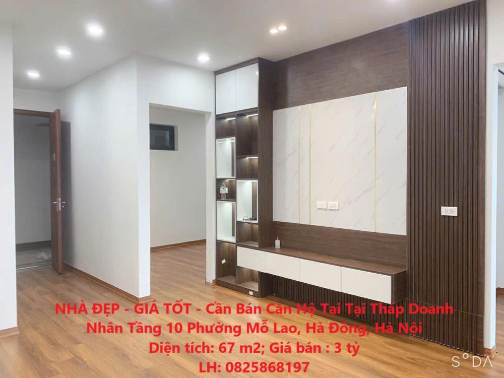 NHÀ ĐẸP - GIÁ TỐT - Cần Bán Căn Hộ Tại Tại Tháp Doanh Nhân Tầng 10 Phường Mỗ Lao, Hà Đông, Hà Nội2151757