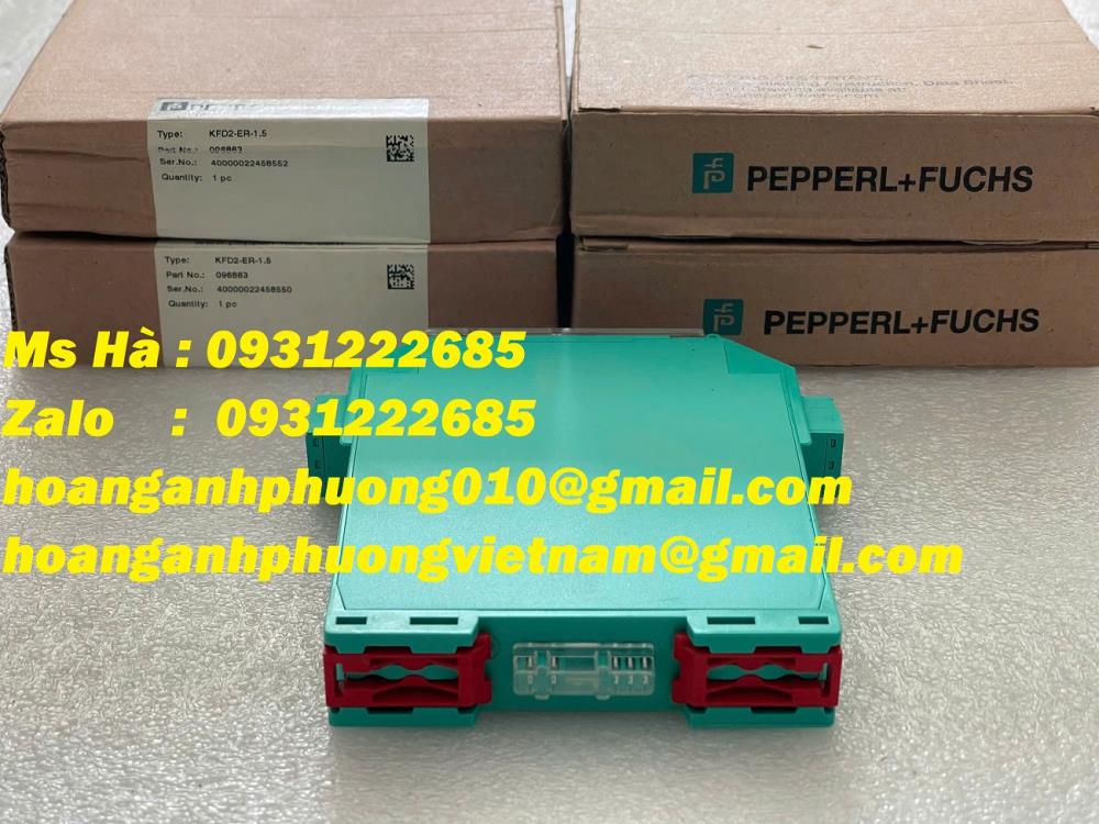 Hàng mới - Bộ khuếch đại dẫn điện KFD2-ER-1.5 Pepperl+Fuchs 2096754