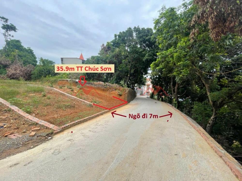 BÁN LÔ ĐẤT TẠI TT CHÚC SƠN GIÁ ĐẦU TƯ CHỈ 2TY7 Ạ D/T:35,9M2116427