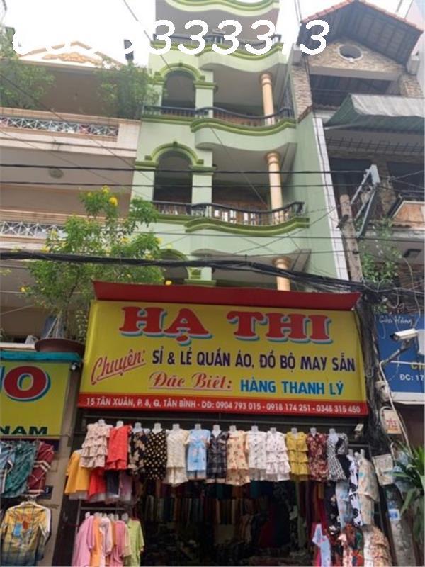 Bán nhà 15 Tân Xuân, Phường 8, Quận Tân Bình, Vị trí Vip khu chợ sỉ thời trang Chợ Tân Bình, Trung Tâm Nhà Bán2113914