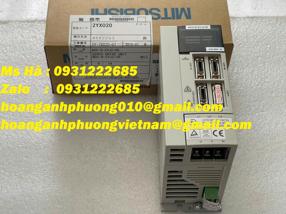 Servo MDS-B-SVJ2-06 mitsubishi 0.6kW - giao hàng toàn quốc 2095942