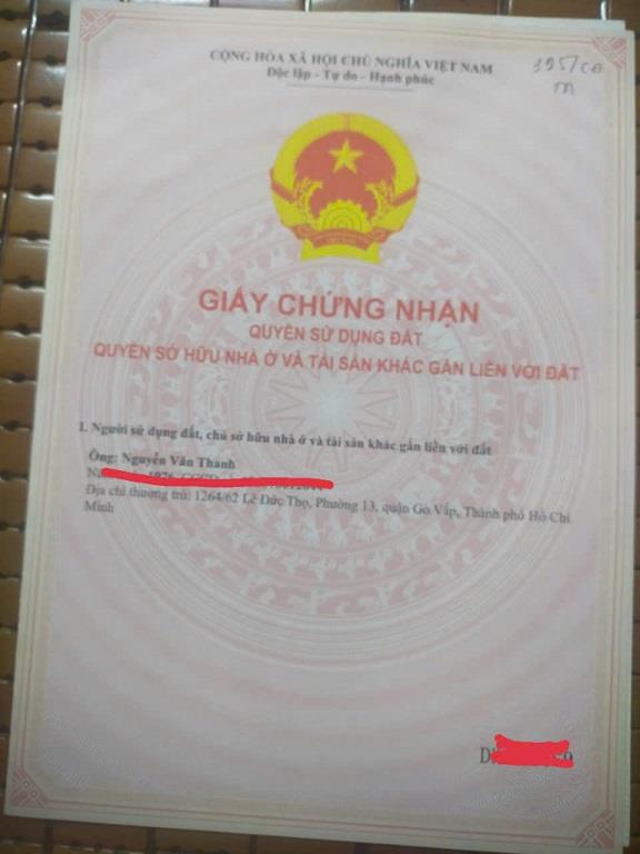 Chính chủ bán nhà số 309/9 đường Lê Văn Khương, Phường Thới An, Quận 122169561