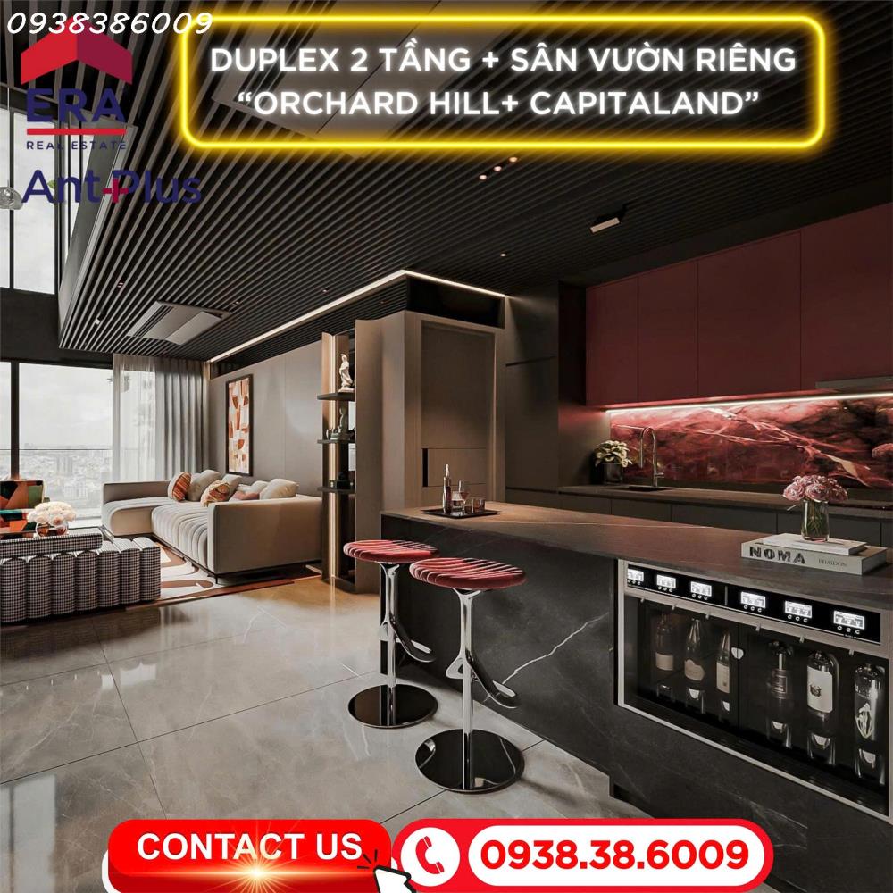 Căn hộ duplex 2 tầng, sân vườn 186m2, Orchard Hill, Sycamore, Capitaland - chào mừng A/C về nhà mới2072068