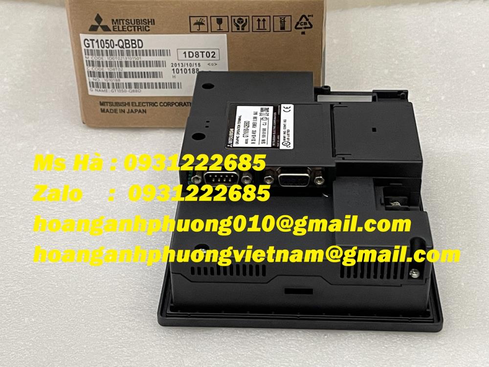 Bán chuyên các dòng màn hình GT1050-QBBD mitsubishi 24VDC2123434