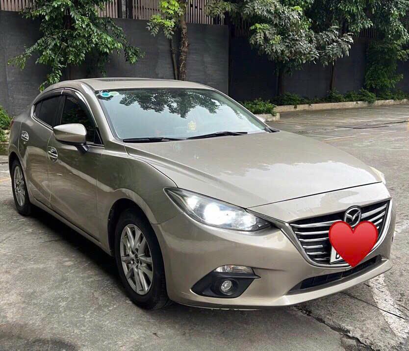 Mazda 3 - 1.5 AT màu vàng cát đi 93.000km, sản xuất 2016 tên cá nhân.2207838