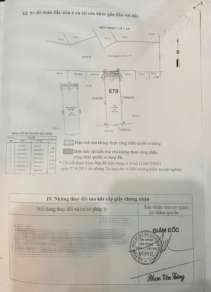 NHÀ (4.1X15) MT HIỆP THÀNH 43 NỐI DÀI, Q12 GIÁ RẺ 4.9đ ĐANG CHO THUÊ2194219