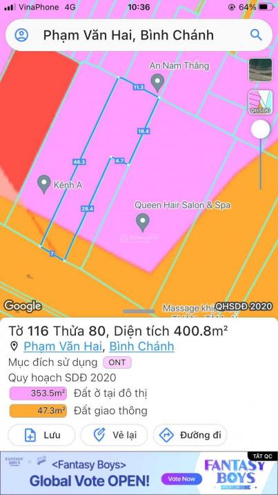 Bán nhà MT Trần Văn Giàu 342m2 thổ cư, giá 18 tỷ, LH 0938 7035452076729