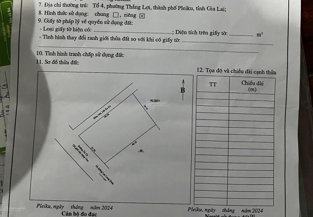 BẤT ĐỘNG SẢN 2 MẶT TIỀN DUY NHẤT NGAY TẠI CHỢ ÂU CƠ SẦM UẤT, PHƯỜNG THẮNG LỢI, PLEIKU, GIA LAI2106697